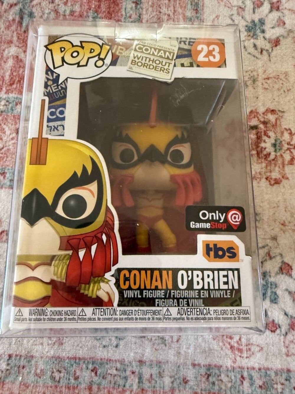 Funko Pop! Vinyl: Conan O'Brien (Luchador) - GameStop (GS) (Exclusive) #23